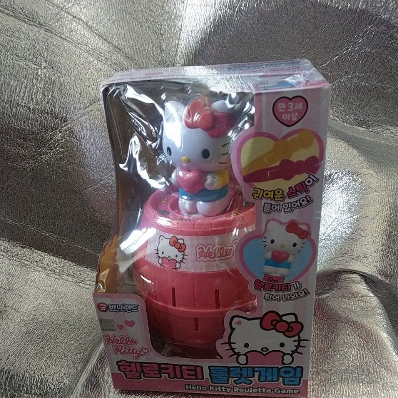 海盜桶玩具-凱蒂貓 Hello Kitty Roulette Game 韓國進口原封正版未拆