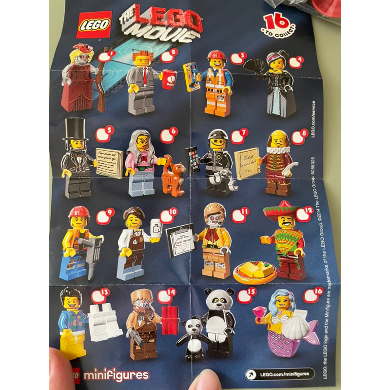 現貨 LEGO 樂高 樂高玩電影系列 71004  4號 溫斯戴 拆封確認