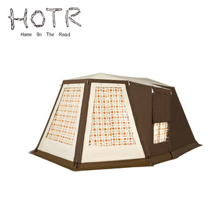 【台灣24H出貨】【尋露】HOTR D.house M 復古帳篷｜戶外野營 加厚防雨 精緻輕奢 露營裝備