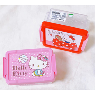 sanrio/三麗鷗/Hello Kitty單層雙扣萬用收納盒/置物盒