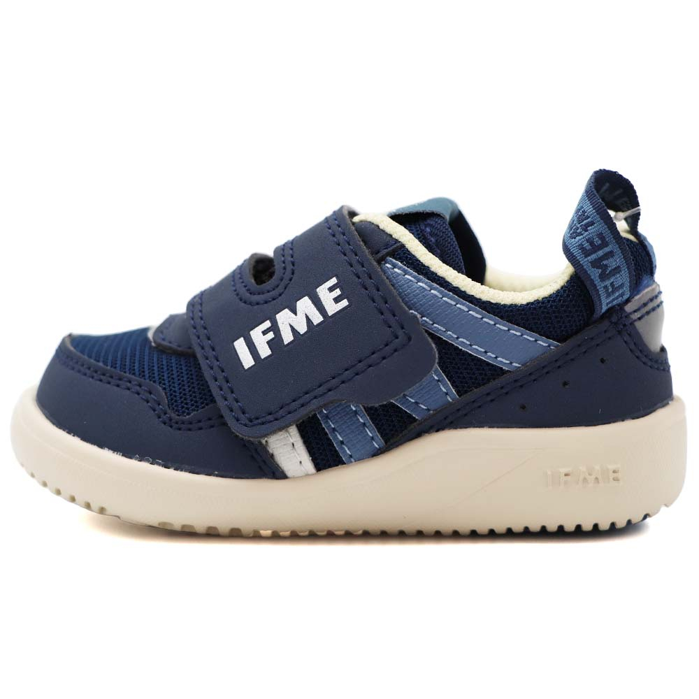 日本 IFME 機能童鞋 魔鬼氈 學步鞋 小童 藍 R9556 (IF20-380312)
