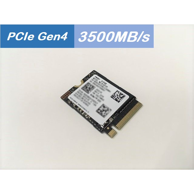 固態硬碟 512GB / M.2 SSD 2230 / PCIe Gen4 NVMe