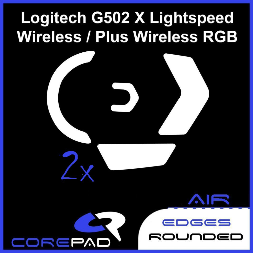 Corepad羅技G502 X Lightspeed/PLUS Wireless鼠貼Logitech鼠腳滑鼠硬派精璽