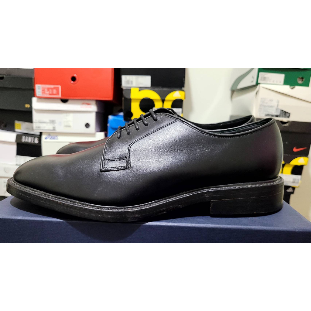 (免運) (UK10) (全新) LOAKE PERTH BLACK 經典皮鞋