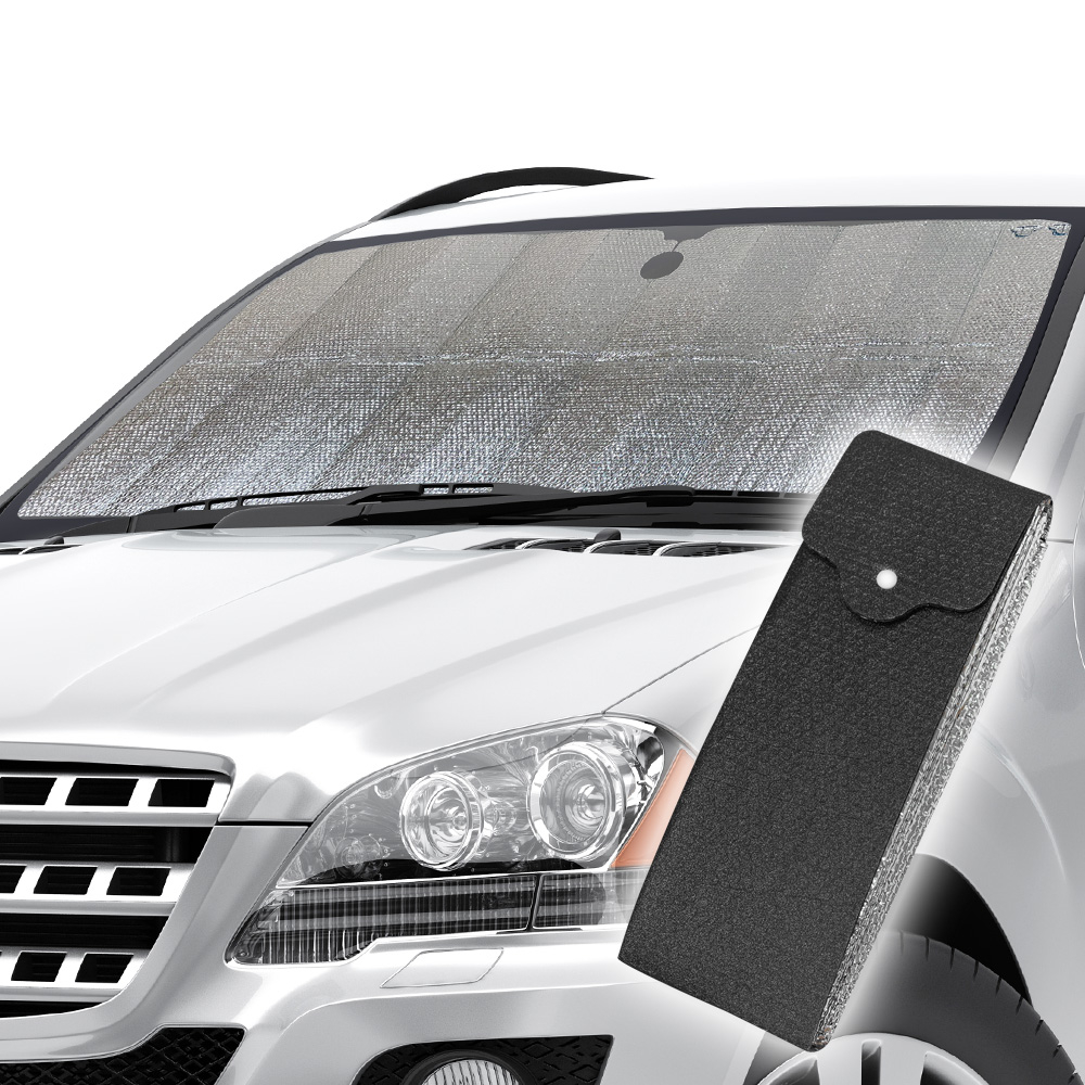 新款好收納氣泡摺疊遮陽板-休旅車 車用遮陽板 防塵 防污 遮光罩 隔熱 【SINYI 新翊】