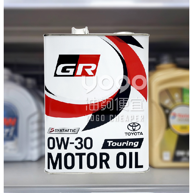 『油夠便宜』(可刷卡) TOYOTA GR Motor Oil 0W30 豐田 合成機油 4L #1035