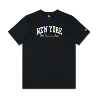 NEW ERA 男女 短袖上衣 MIX TREATMENT NEW YORK 黑 NE13527248
