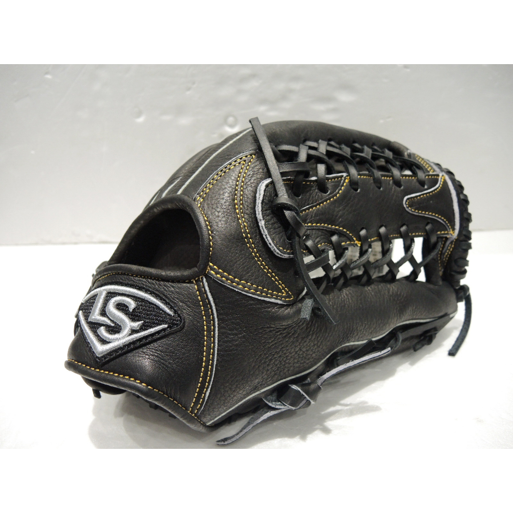 Louisville slugger 路易斯威爾 EZ系列 即戰力 全牛皮 棒壘球手套 T網檔 黑 LB43401BK4