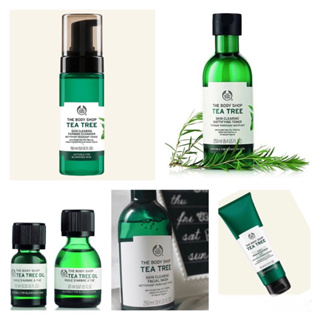 美體小舖 茶樹 潔顏慕絲 洗面凝膠 爽膚水 潔顏磨砂膏 The Body Shop Tea Tree