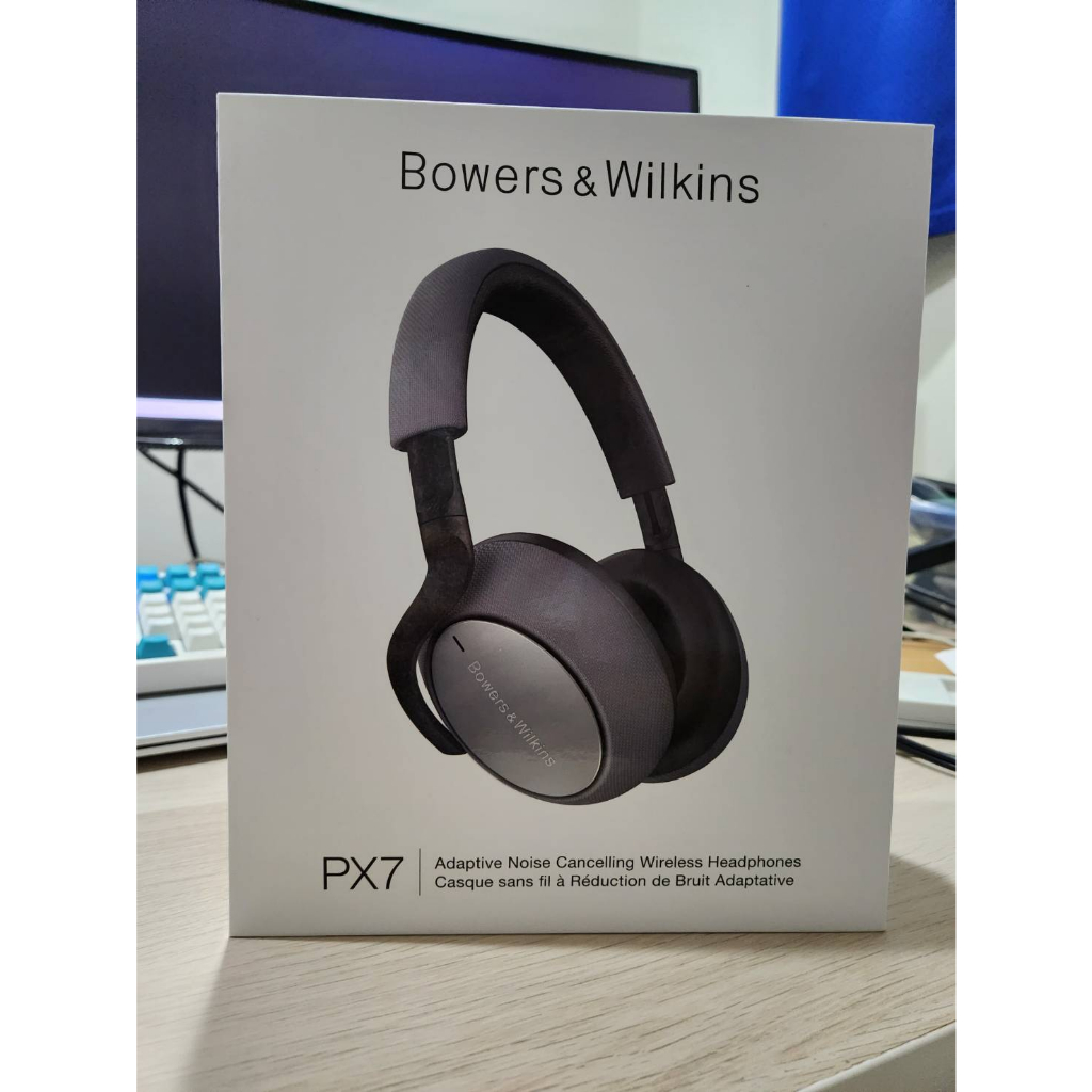 (二手) Bowers&amp;Wilkins PX7 (SILVER銀灰) 主動降噪 無線藍牙耳機