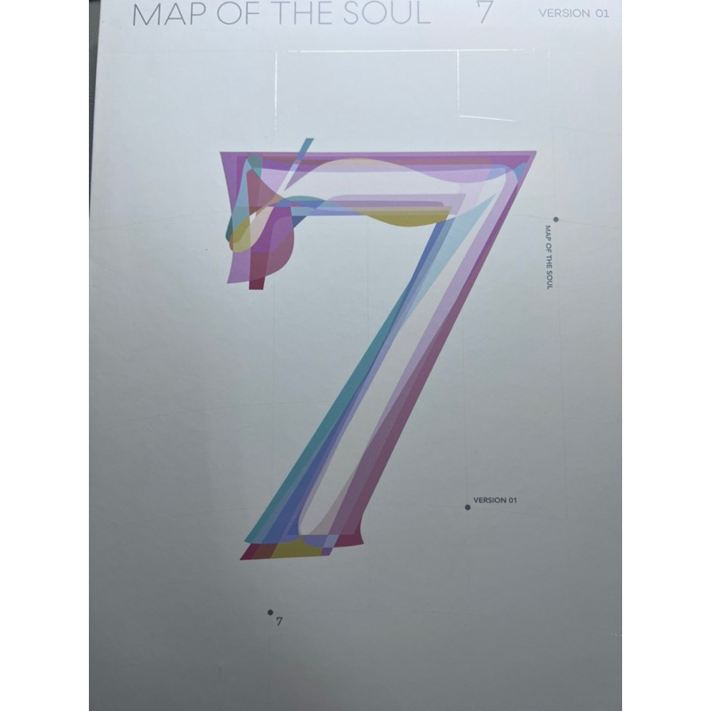 BTS map of the soul7專輯 空專