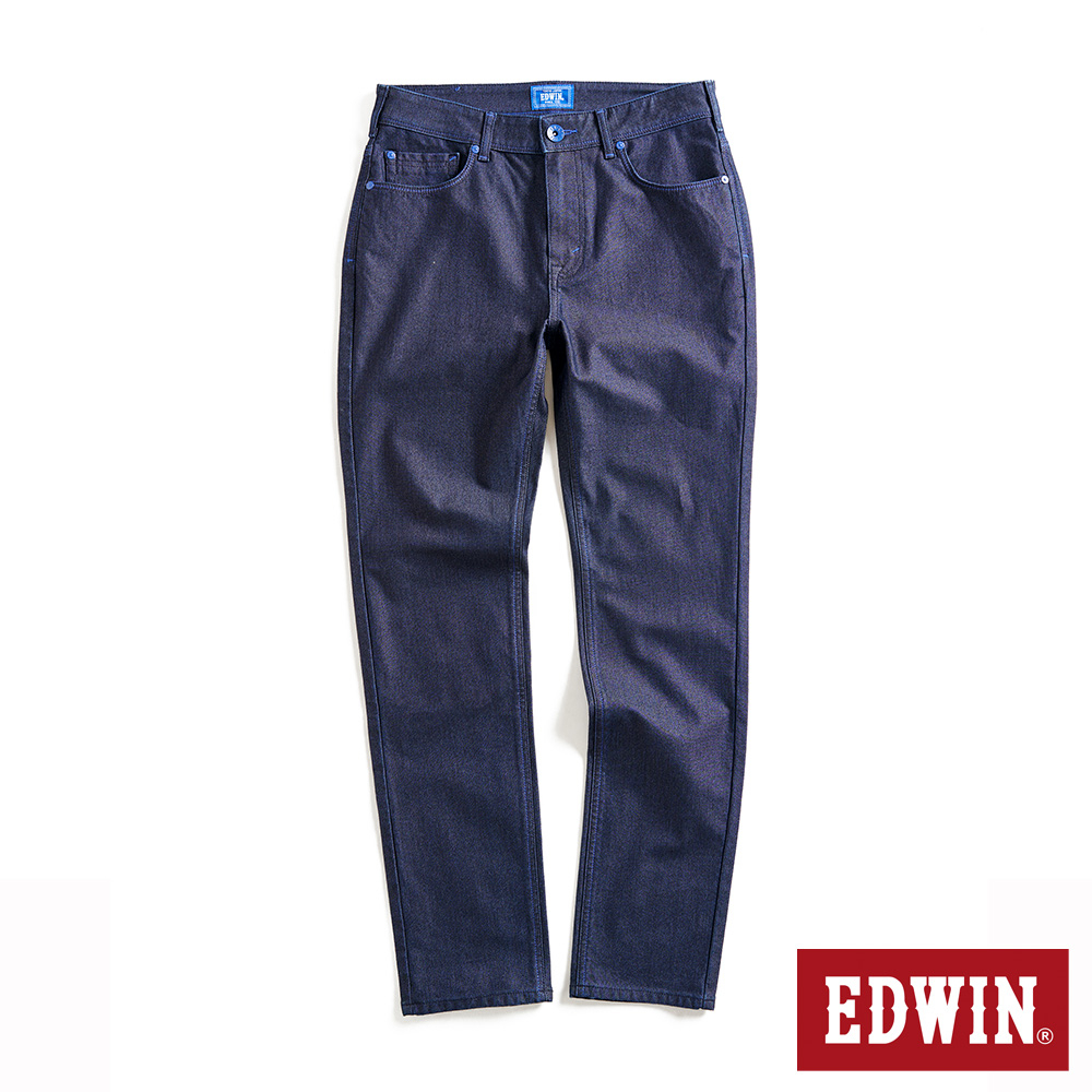 EDWIN 藍光動能全方位彈力小直筒牛仔褲(原藍色)-男款