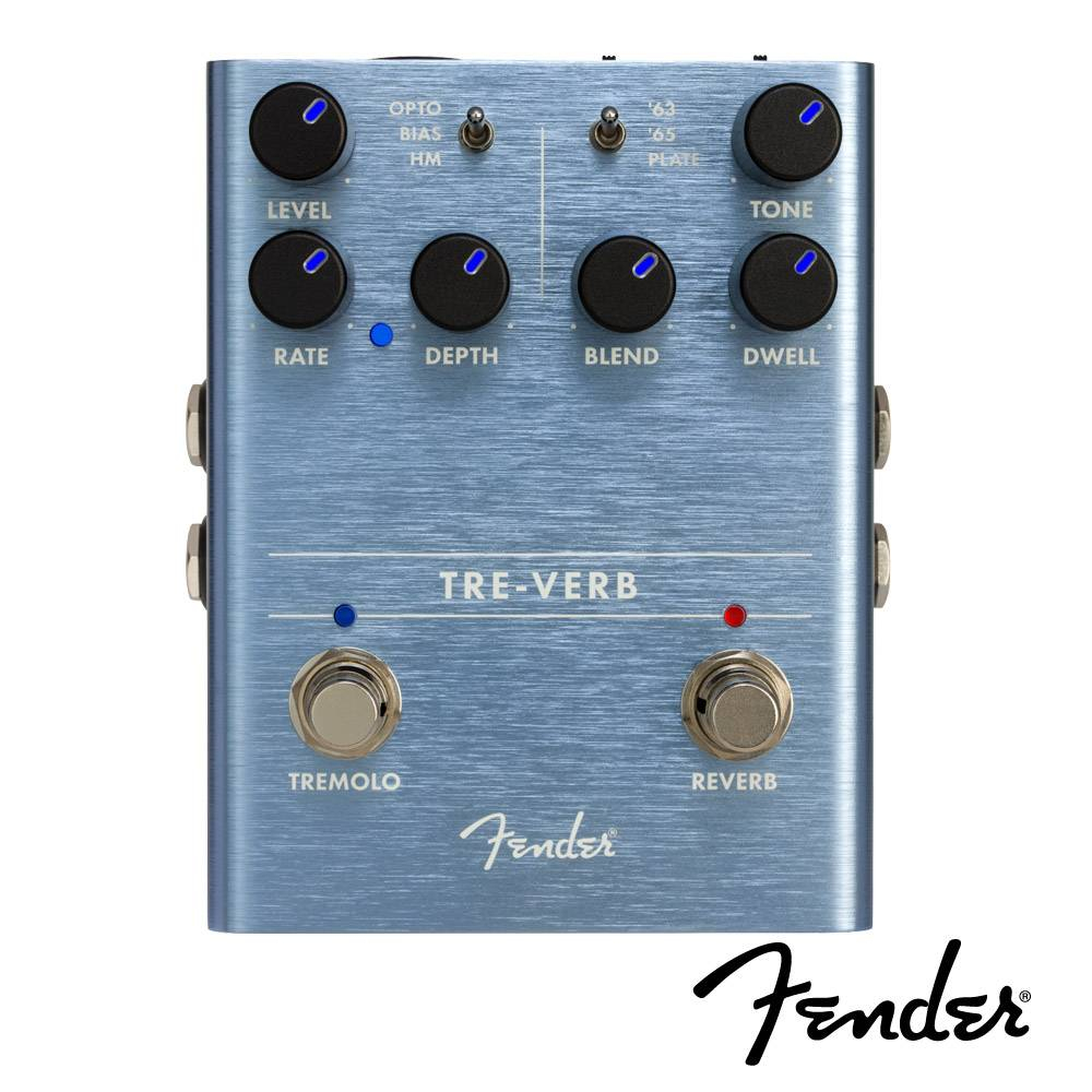Fender Tre-Verb Tremolo / Reverb 單顆 效果器