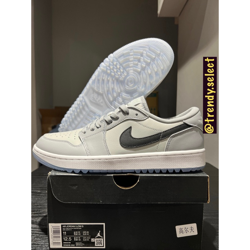 Nike Air Jordan 1 Low Golf "Wolf Grey" 白灰  DD9315-002