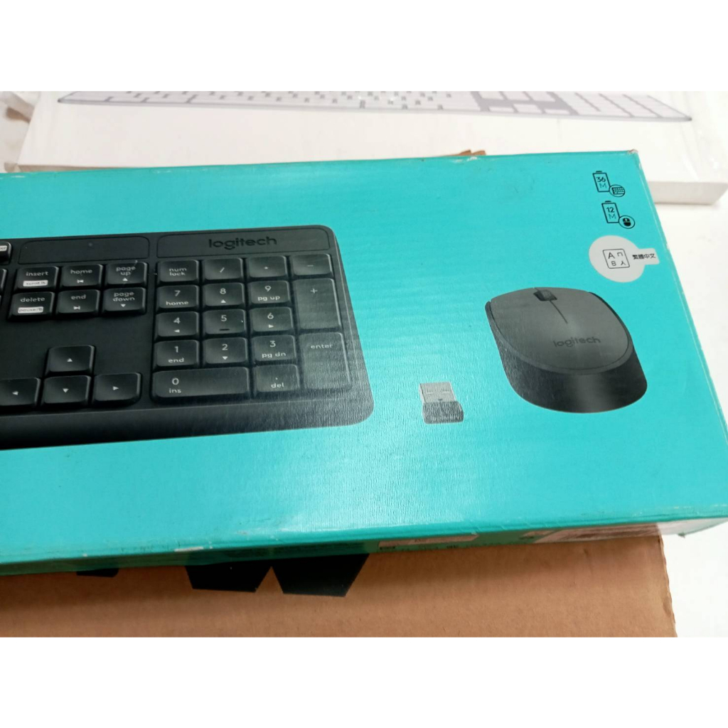 蟹老闆 Logitech 羅技 MK235 無線鍵盤滑鼠組