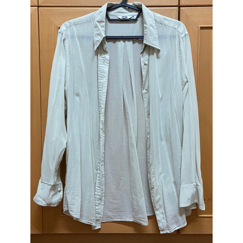 ［全新］Uniqlo u 透膚襯衫