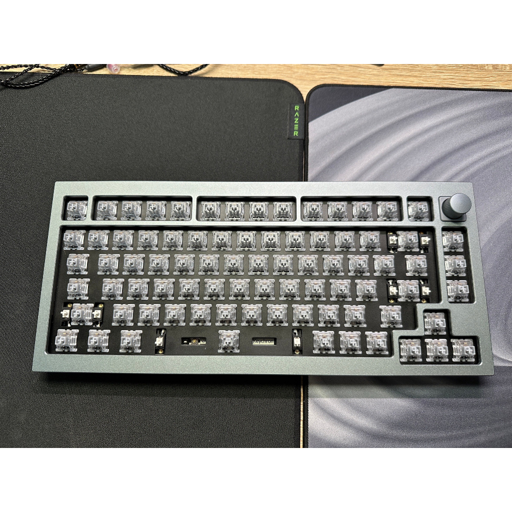 Keychron Q1 套件 旋鈕 75% CNC陽極 機械鍵盤 Gasket QMK / VIA 客製化