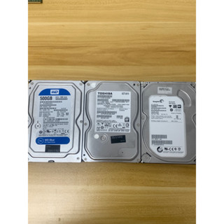 WD TOSHIBA Seagate 500G 3.5吋 SATA桌上型電腦 硬碟