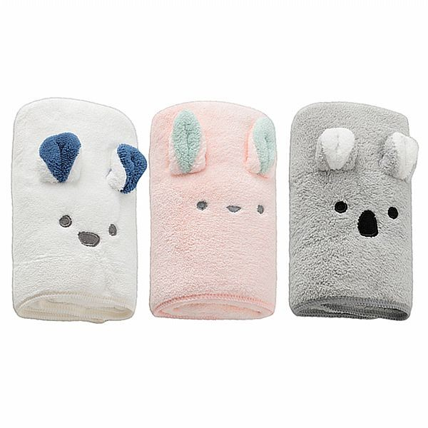 0532#珊瑚絨動物毛巾(1入) 款式可選【小三美日】 DS016146