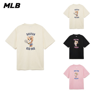 MLB 短袖T恤 Mega Bear系列 紅襪/洋基隊 (3ATSE0334-三色任選)【官方旗艦店】