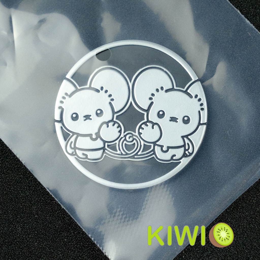 KIWI 🥝 PTCG 日版 寶可夢中心 硬幣扭蛋 第三彈 一對鼠 硬幣