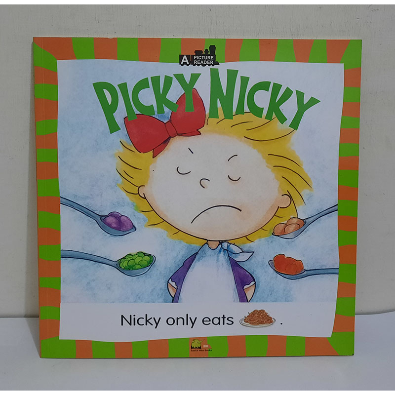 英文繪本~Picky Nicky(無CD)│東西圖書