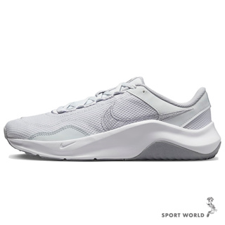 Nike 女鞋 訓練鞋 健身 支撐 Legend Essential 3 NN 灰白【運動世界】DM1119-004