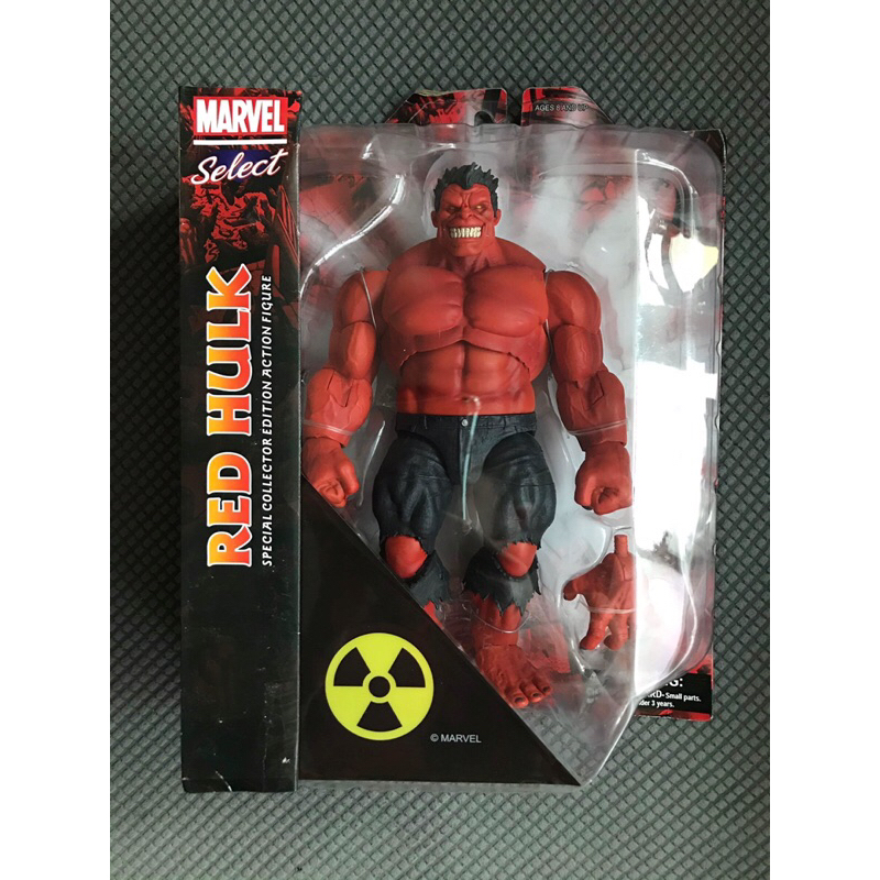 DST marvel select red hulk 紅浩克 全新未拆