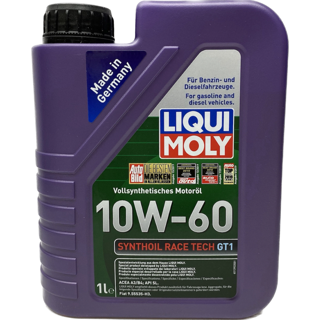 LIQUI MOLY 10W-60 10W60 RACE TECH GT1 機油 LM 8908 1390 伊昇