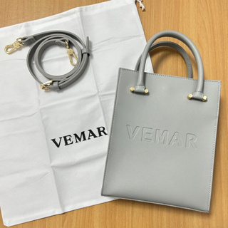 【二手】VEMAR-簡約托特琴譜包/質感灰