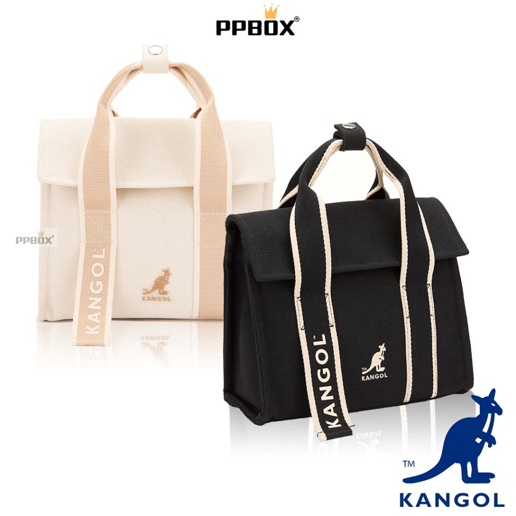 KANGOL 方塊 吐司包【63558701】時尚 情侶款 包包 兩用包 韓版 側背包 女包 PPBOX