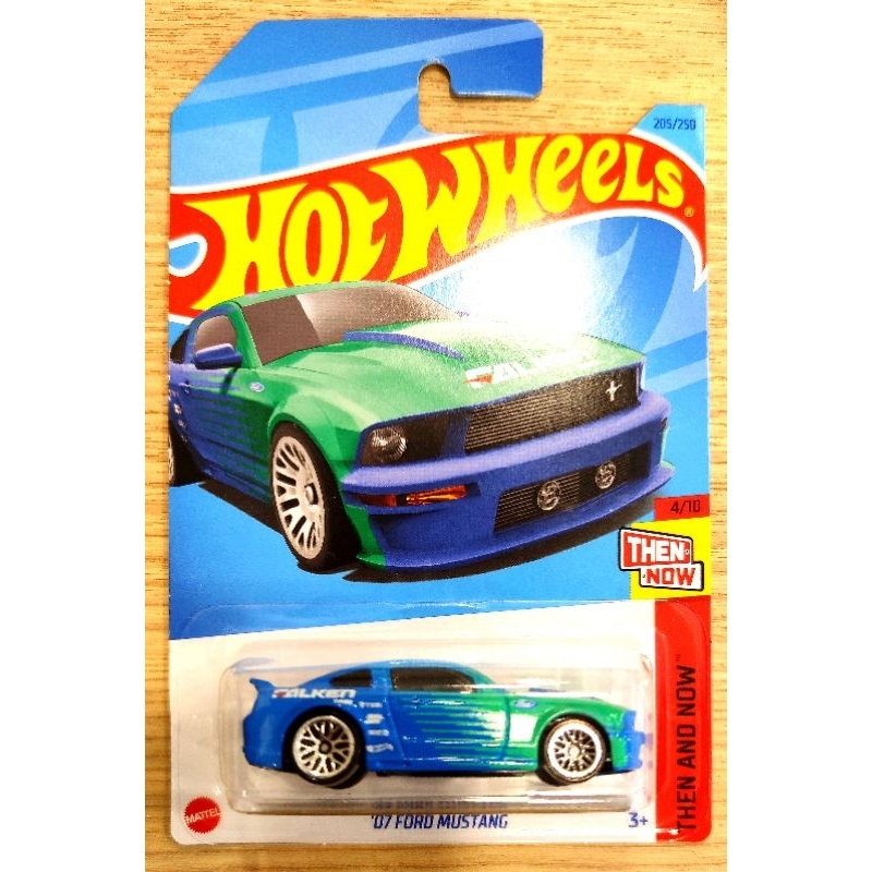 全新風火輪 HOTWHEELS '07 FORD MUSTANG 福特野馬 FALKEN TIRES 飛隼輪胎配色