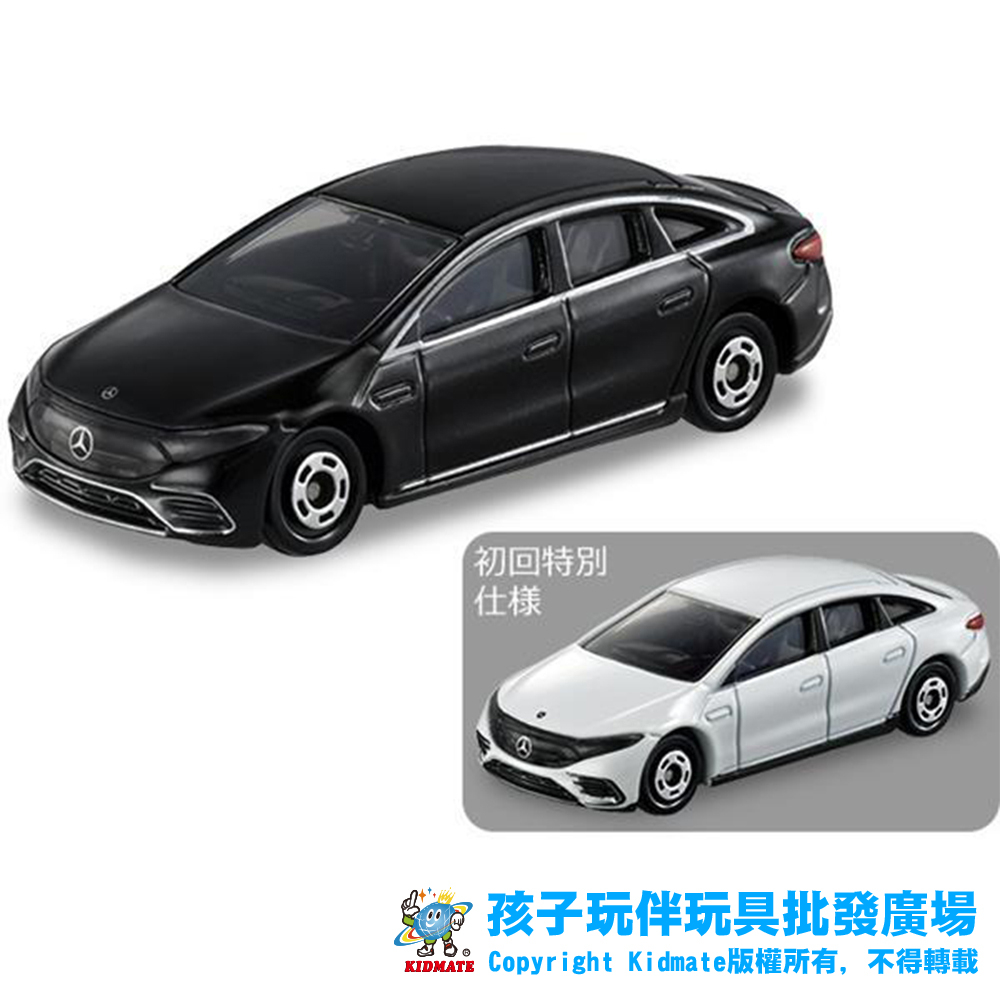 【8月新車】正版 TOMICA  TOMY 047 賓士EQ  (一般+初回) 一組販售 合金車 模型車 小車 多美