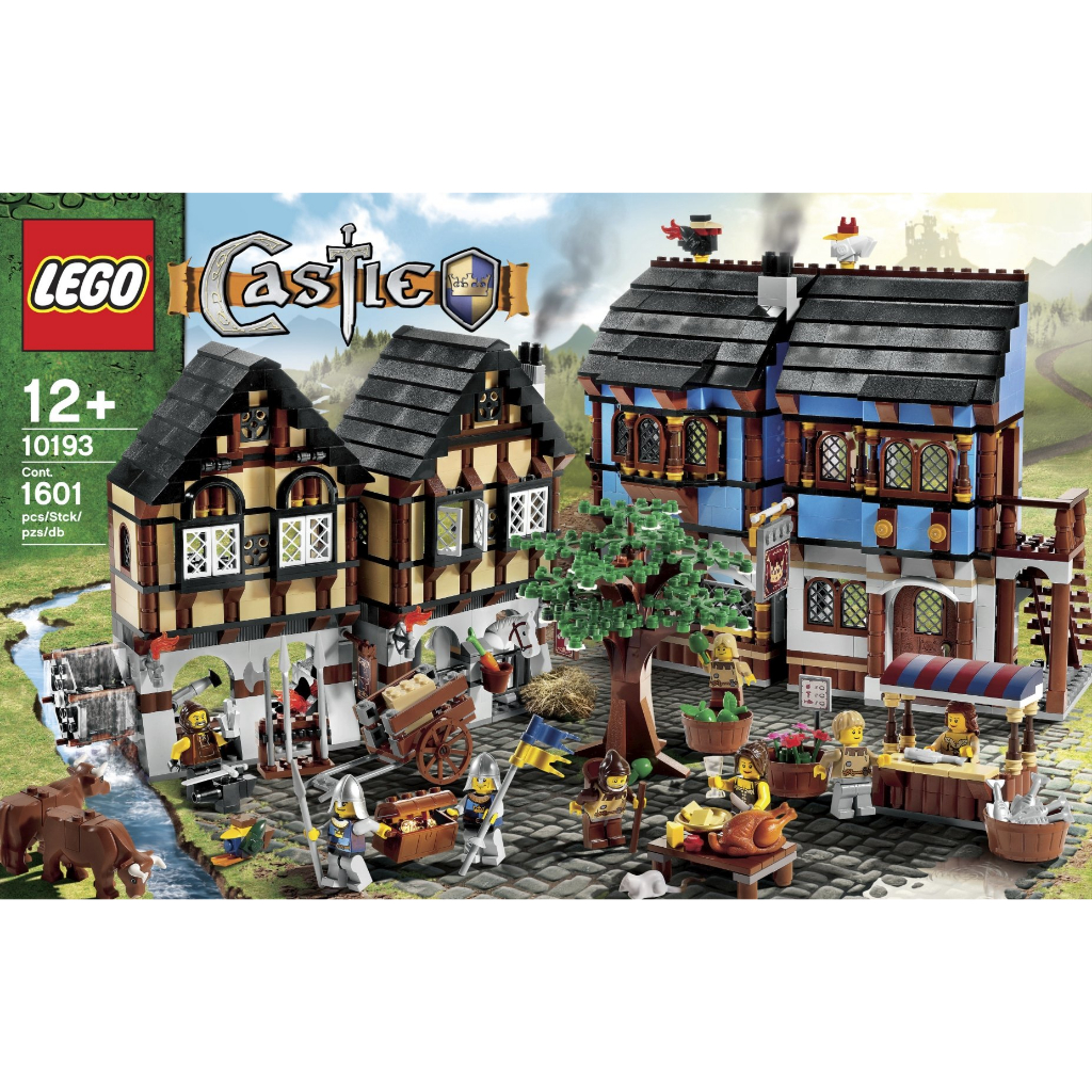 『Arthur樂高』LEGO 城堡系列 10193 中世紀莊園 中古世紀農莊