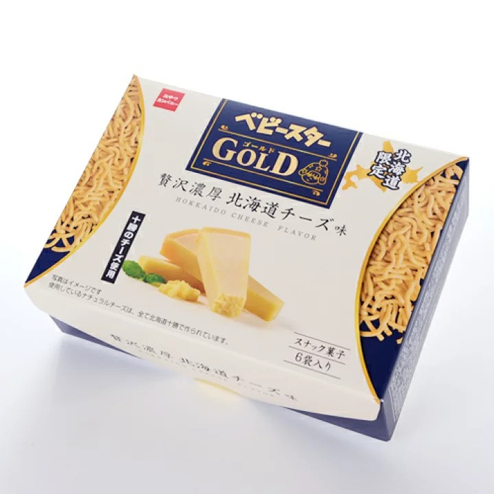 【日本預購】日本 北海道限定! 北海道黃金十勝起司脆脆麵20x6包入