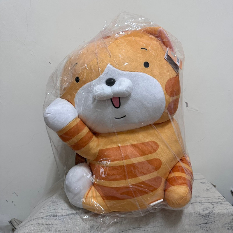 「奈奈零食雜貨店」正版 全新 白爛貓擁抱娃娃後背包 第二代 七週年限定