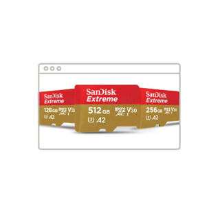 相機專用 Micro SD 128G／256G／512G 記憶卡 公司貨(原廠終身保固) 運動相機專用