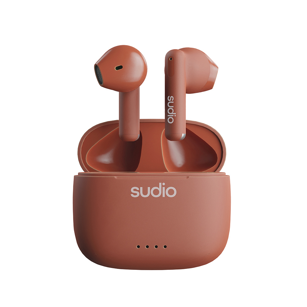 Sudio A1 真無線藍牙耳機 - 焦糖紅【現貨】
