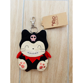 日本設計Kiro貓布包小惡魔零錢包吊飾包鑰匙包情人節禮物