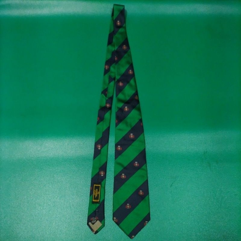 義大利製 Fendi 芬迪 高級純絲 優雅 有型 質感 領帶