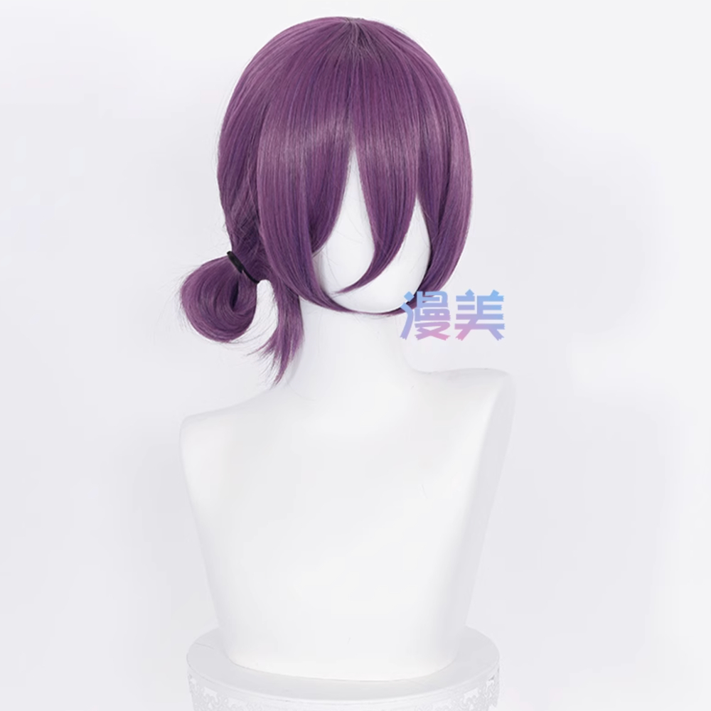 初心者♡在台現貨♡Cosplay 假髮 蕾潔 蕾塞 蕾賽 波姆 電鋸人 鏈鋸人 紫色 漫美 cos