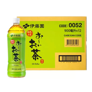 【免代購費】Ito-En 伊藤園 Oi Ocha 綠茶 900毫升 X 12入