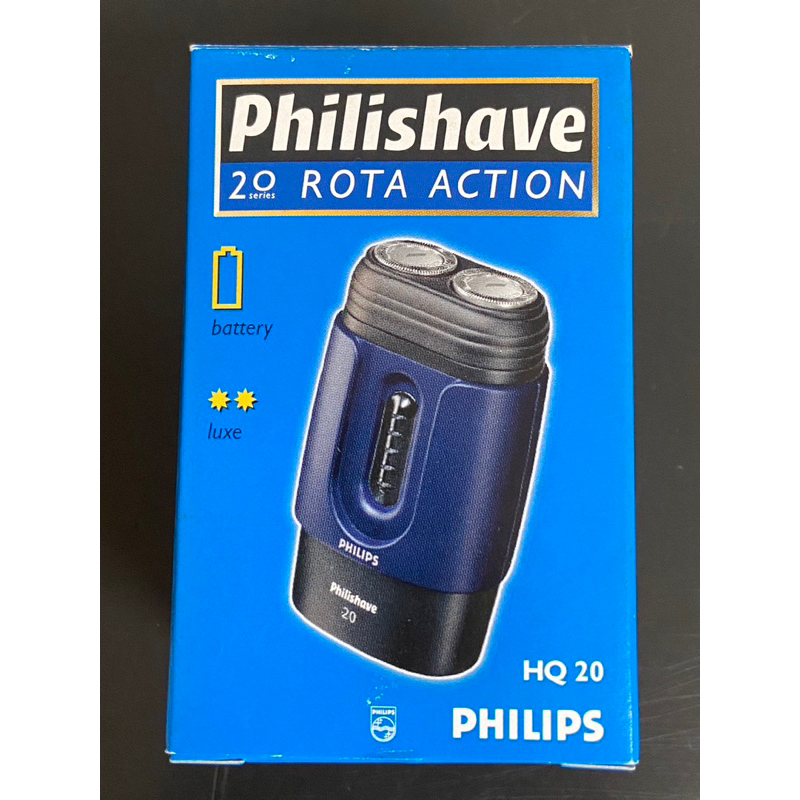 （最佳聖誕禮物）全新,飛利浦PHILIPS Philishave 電池式 電動刮鬍刀 /型號:HQ20