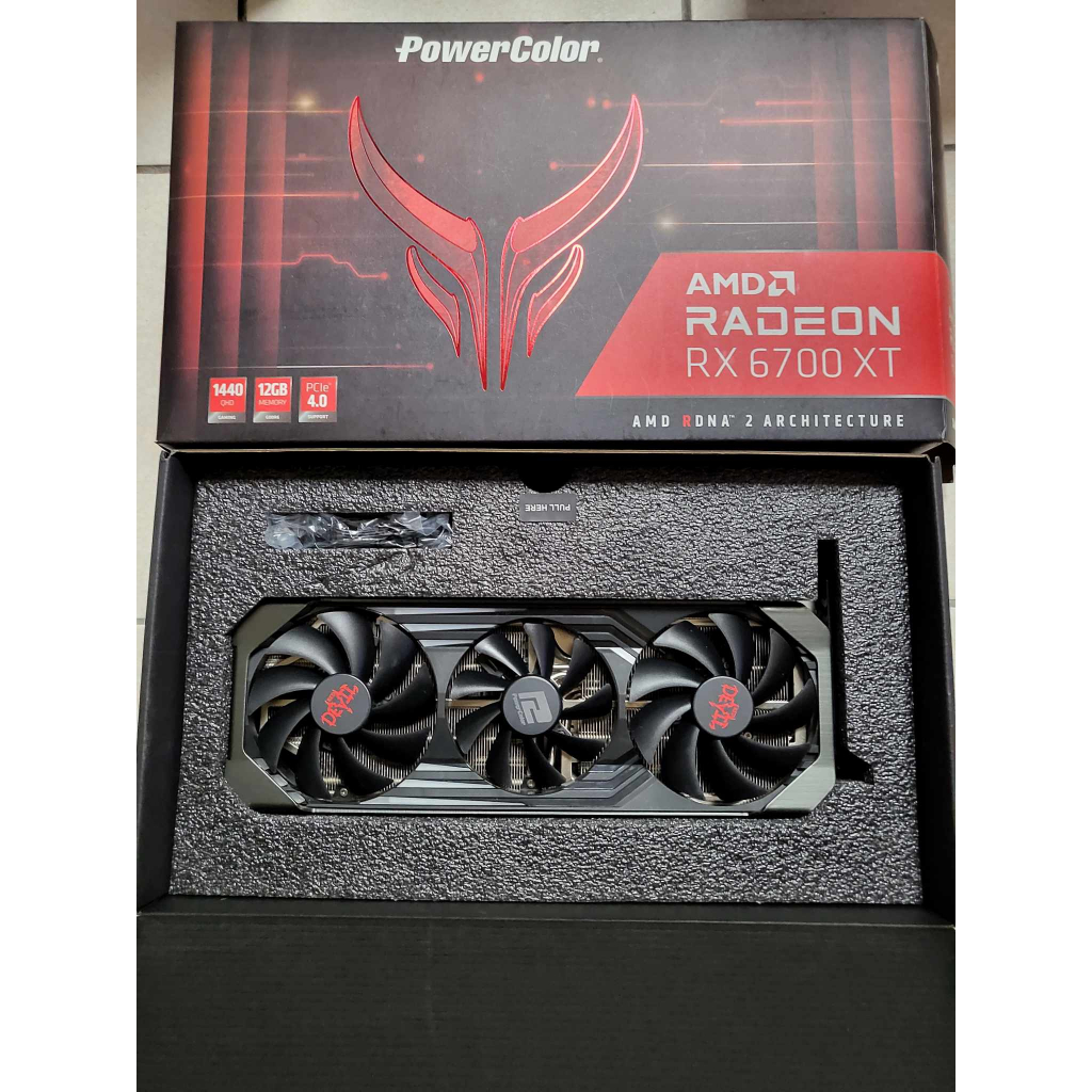 Red Devil AMD Radeon™ RX 6700 XT 12GB GDDR6 撼訊 紅魔