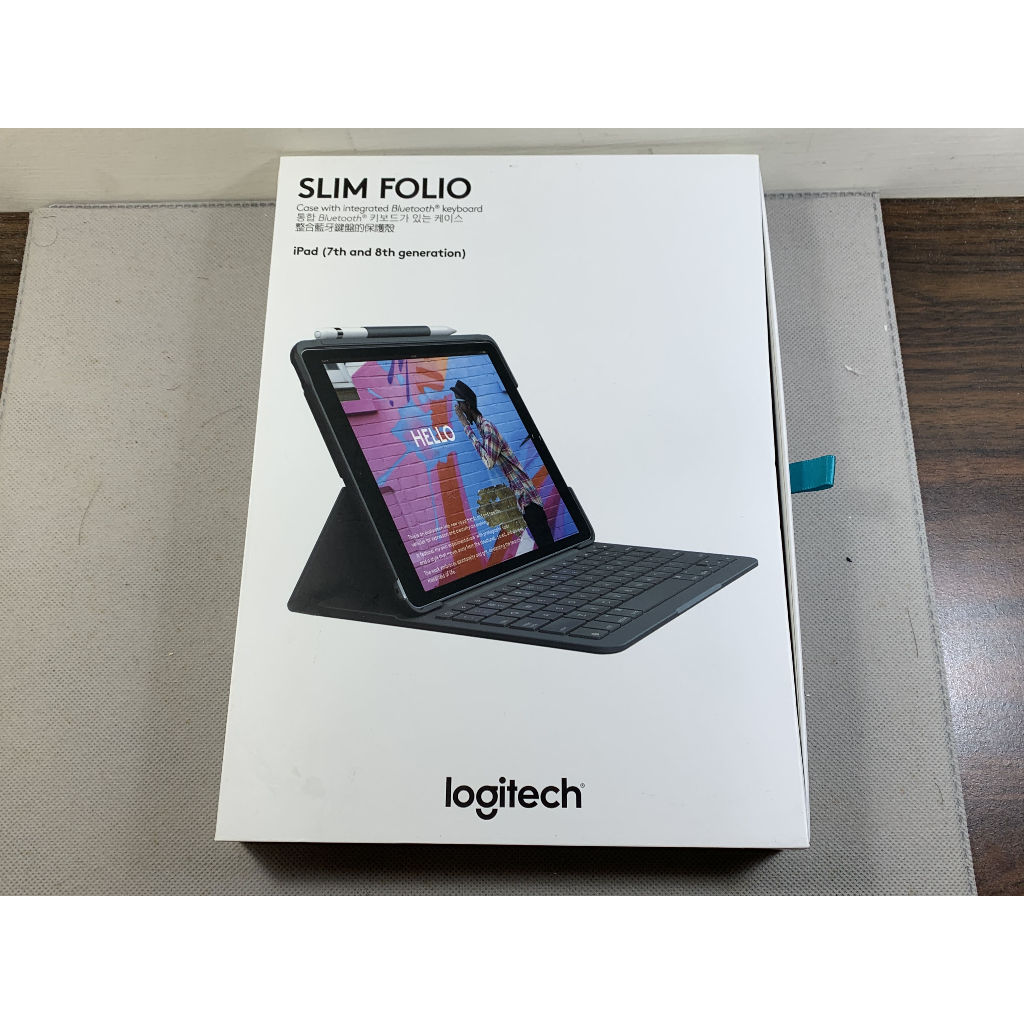 Logitech Rugged Keyboard Folio (適用於 iPad 第7,8,9 代)羅技鍵盤皮套