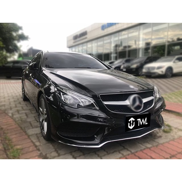 &lt;台灣之光&gt;全新 BENZ W207 15 16 17年LCI AMG款 前保桿+後保桿+側裙 台灣製