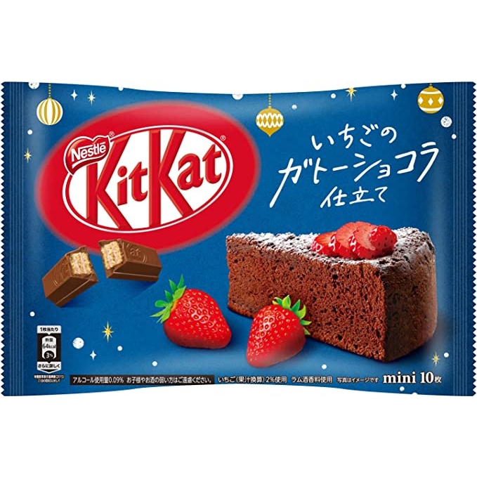 [滿口香直播] 現貨10月商品  Kitkat威化草莓可可蛋糕 2023.10.31