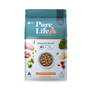 【PURE LIFE澳洲純境】純境無穀凍乾貓糧 300G 純境貓飼料 無穀貓飼料 全齡貓飼料無穀貓飼料 貓飼料 純境飼料