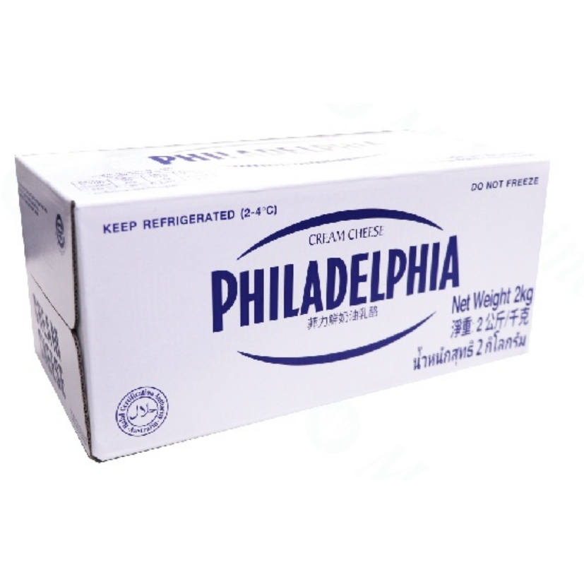 KRAFT卡夫 菲力奶油乳酪   2KG   PHILADELPHIA