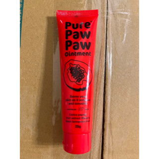 蝦皮電子發票 Pure Paw Paw澳洲神奇萬用木瓜霜25g小樣試用，無封膜，請接受再標，謝謝🙏